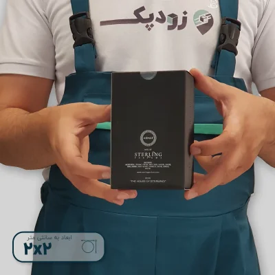 لیبل شیشه ای محصول پلمپ 2 سانت