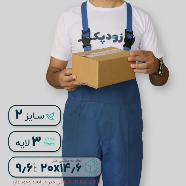 کارتن بدون چاپ 2