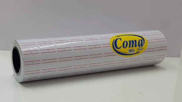 رول لیبل-سفید