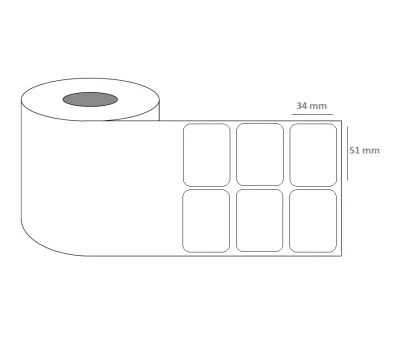 لیبل 34*51