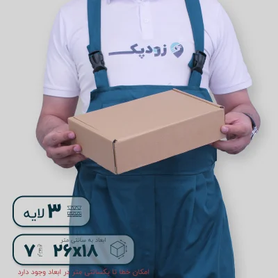 کارتن کیبوردی 7- سه رخ