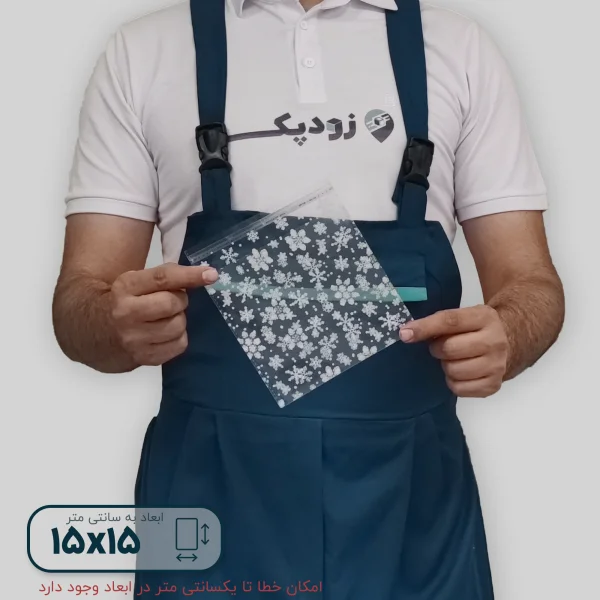 لبچسبدار برفی15-15