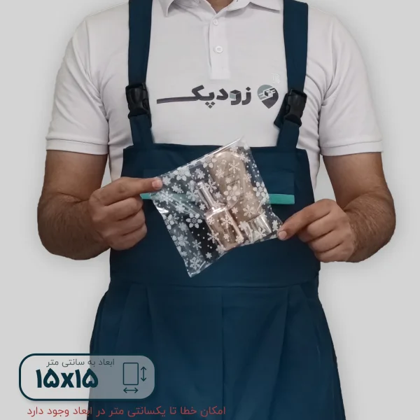 لب چسبدار برفی 15-15 داخلی