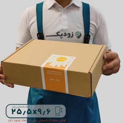 برچسب فانتزی جعبه طرح گل بابونه 9.6*25.5 - تصویر 2