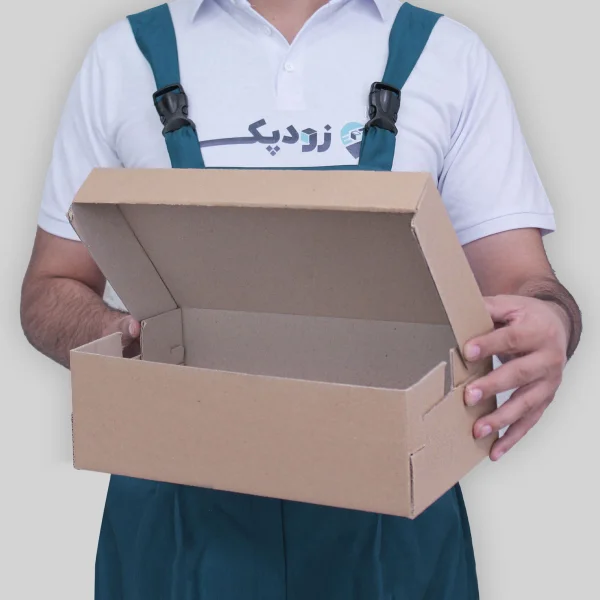 کارتن کفش با چاپ اختصاصی