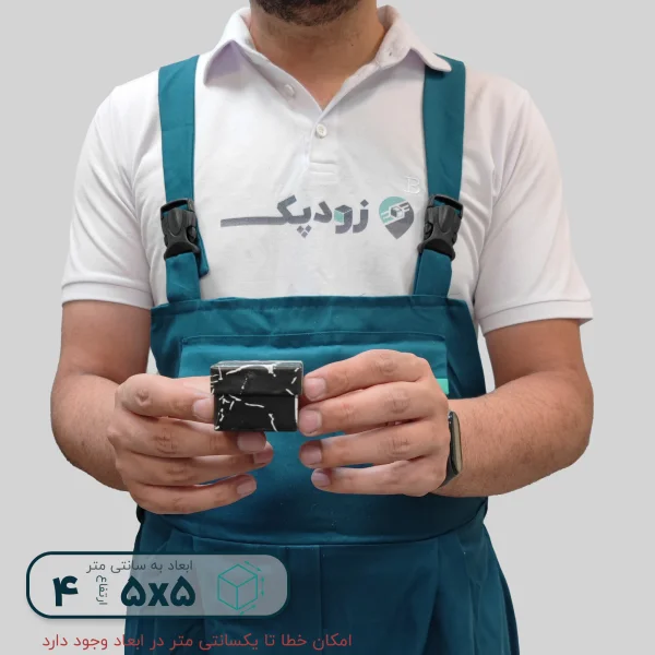 هاردباکس انگشتری طرح سنگ 5*5 ارتفاع 4 سانتیمتر
