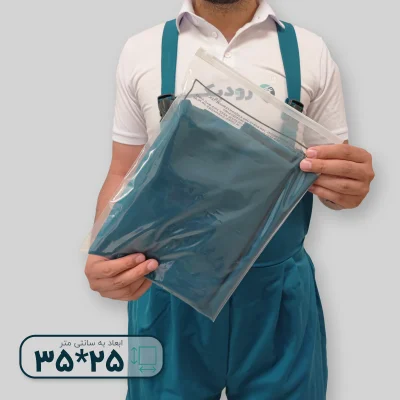 نایلون درب ریلی چاپدار طرح لباس 25*35 - تصویر 2