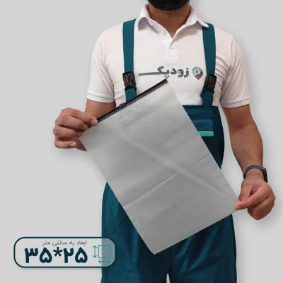 نایلون درب ریلی کالکی ( مات ) ساده 25*35 - تصویر 1