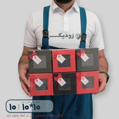 هاردباکس مکعبی درب طلقی 10*10 ارتفاع 10 سانتیمتر - تصویر 9