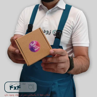 برچسب تشکر از خرید طرح Thank you - کد 06 - تصویر 2