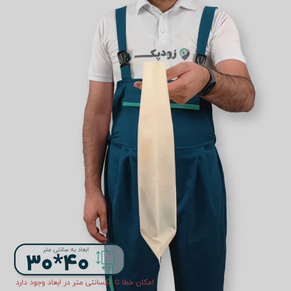 نایلون پلاستیکی دسته موزی 30*40