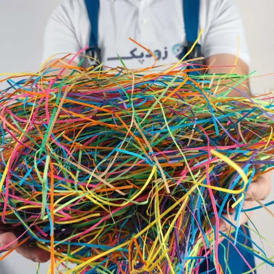 پوشال کاغذی رنگی درجه 1 - 500 گرمی - تصویر 2