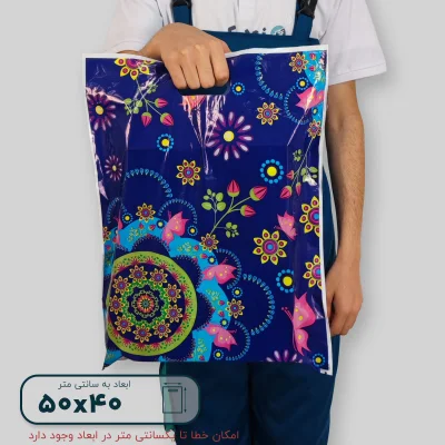 ساک دستی پلاستیکی 50*40 کد F9823 - تصویر 4