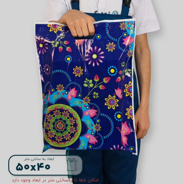 ساک دستی پلاستیکی 50*40 کد F9823