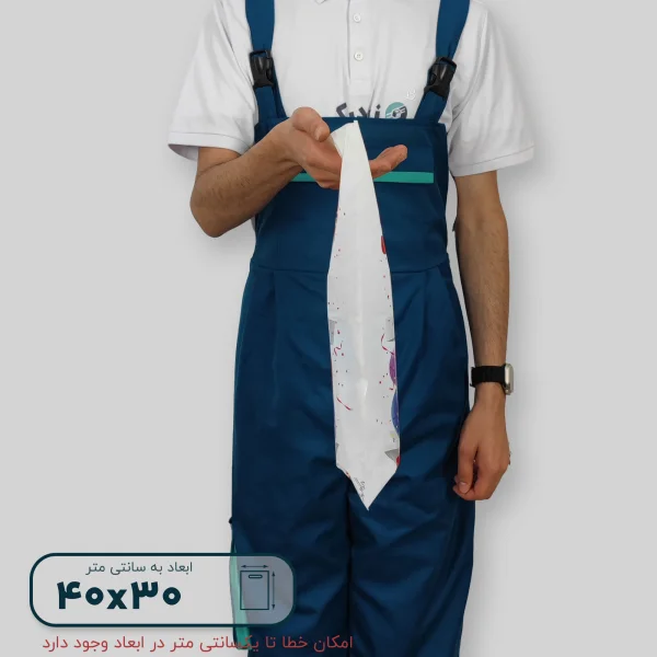 ساک دستی پلاستیکی 40*30 کد G9826