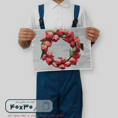 ساک دستی پلاستیکی 40*30 کد G9827 - تصویر 1