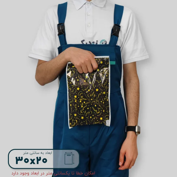 ساک دستی پلاستیکی 30*20 کد G9807