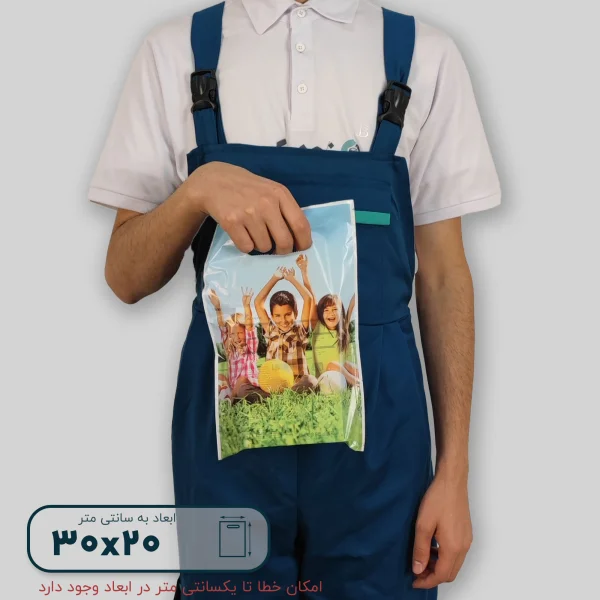 ساک دستی پلاستیکی 30*20 کد C9804