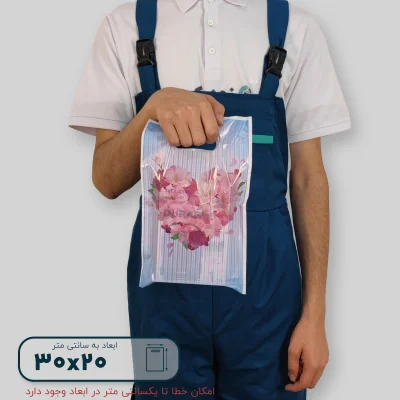 ساک دستی پلاستیکی 30*20 کد G9810 - تصویر 4