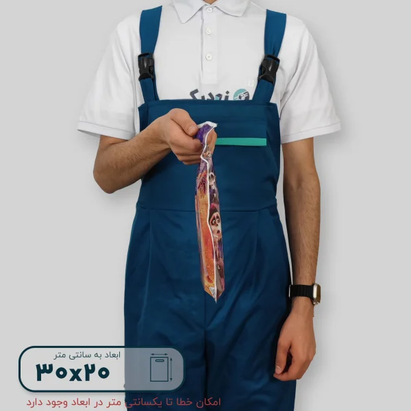 ساک دستی پلاستیکی 30*20 کد A9801