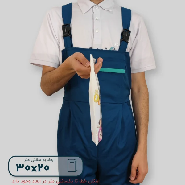 ساک دستی پلاستیکی 30*20 کد A9802