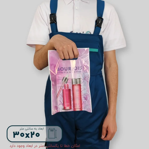 ساک دستی پلاستیکی 30*20 کد MA0137