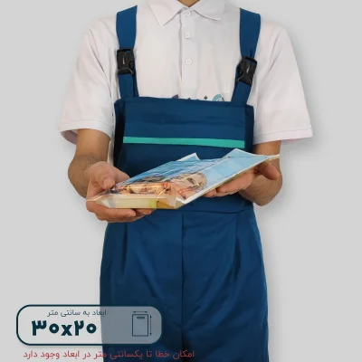 ساک دستی پلاستیکی 30*20 کد C9805 - تصویر 5