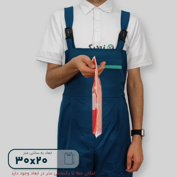 ساک دستی پلاستیکی 30*20 کد G9809