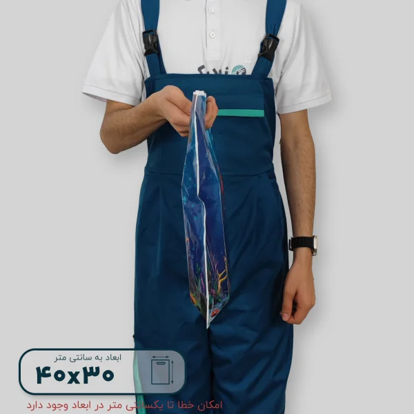 ساک دستی پلاستیکی 40*30 کد A0144