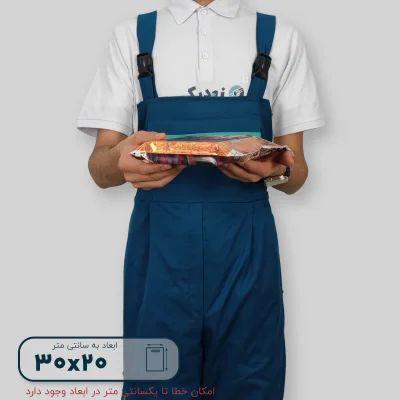 ساک دستی پلاستیکی 30*20 کد A9801 - تصویر 3