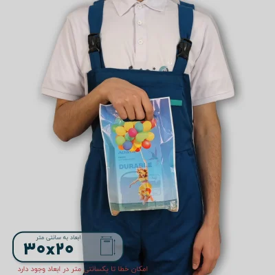 ساک دستی پلاستیکی 30*20 کد C9804 - تصویر 6