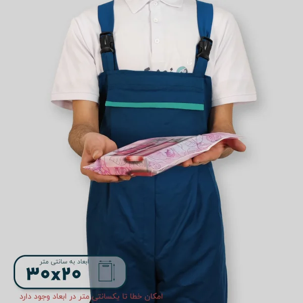 ساک دستی پلاستیکی 30*20 کد MA0137