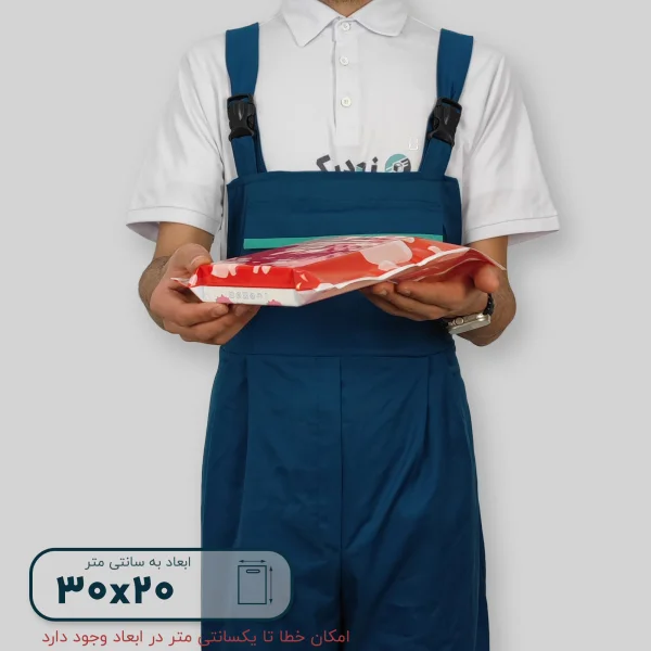 ساک دستی پلاستیکی 30*20 کد G9809