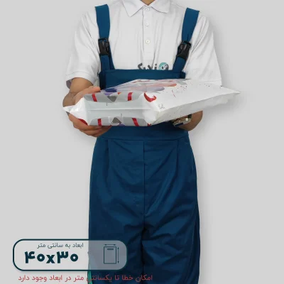 ساک دستی پلاستیکی 40*30 کد G9826 - تصویر 2