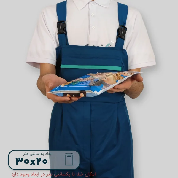 ساک دستی پلاستیکی 30*20 کد A9803