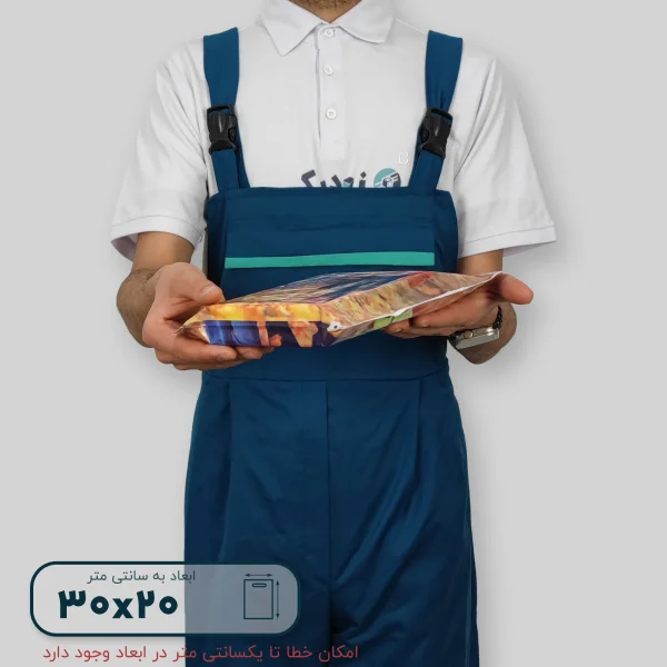 ساک دستی پلاستیکی 30*20 کد C9806