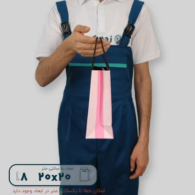 ساک دستی گلاسه 20*20 گاست 8 طرح ویکتوریا - تصویر 6