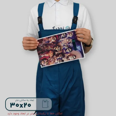 ساک دستی پلاستیکی 30*20 کد A9801 - تصویر 2