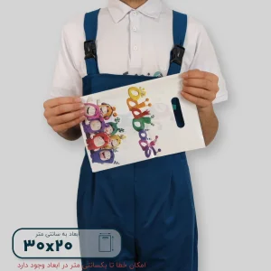 ساک دستی پلاستیکی 30*20 کد A9802