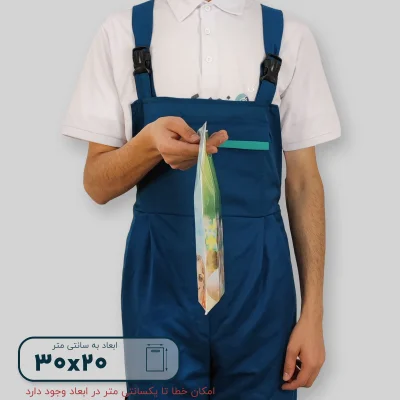 ساک دستی پلاستیکی 30*20 کد C9805 - تصویر 3