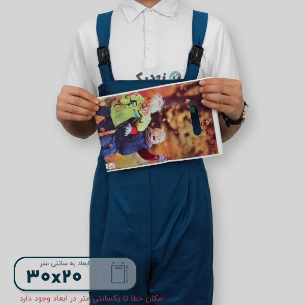 ساک دستی پلاستیکی 30*20 کد C9806