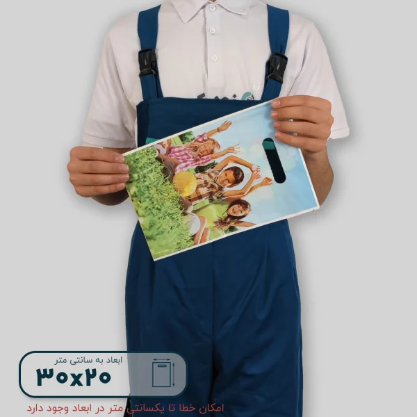 ساک دستی پلاستیکی 30*20 کد C9804