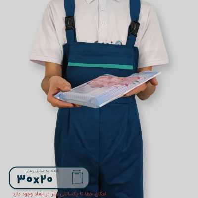 ساک دستی پلاستیکی 30*20 کد G9810 - تصویر 2