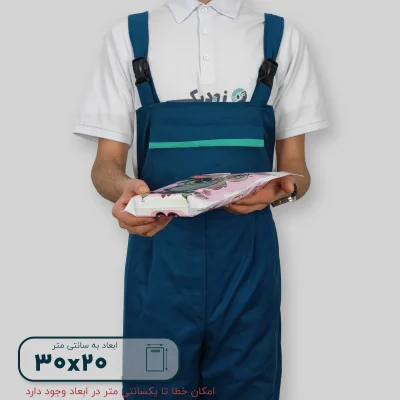 ساک دستی پلاستیکی 30*20 کد A0135 - تصویر 4