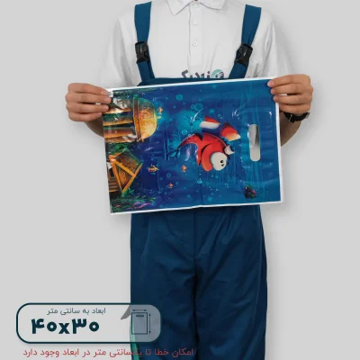ساک دستی پلاستیکی 40*30 کد A0144 - تصویر 5