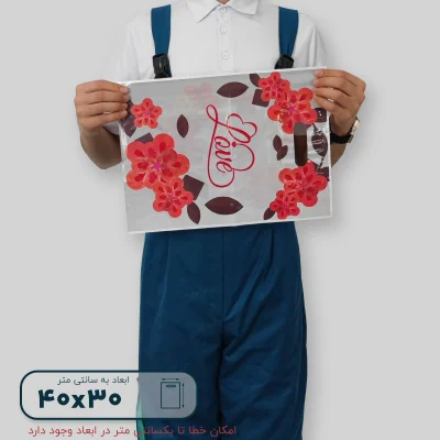 ساک دستی پلاستیکی 40*30 کد G9825 - تصویر 4