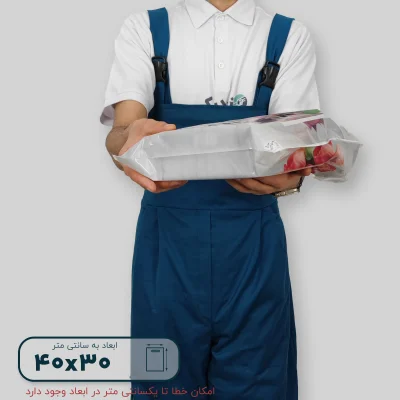 ساک دستی پلاستیکی 40*30 کد G9827 - تصویر 4