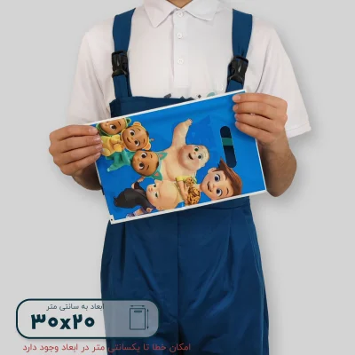 ساک دستی پلاستیکی 30*20 کد A9803 - تصویر 3