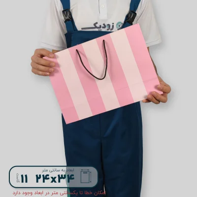 ساک دستی گلاسه 24*34 گاست 11 طرح ویکتوریا - تصویر 4