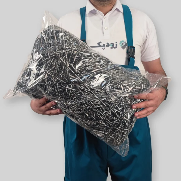 پوشال کاغذی طرح I love you